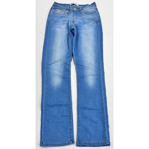 Levi's Denim - Levi’s 529 Curvy Straight Jeans Women 27x32 Light Wash Blue Stretch Denim